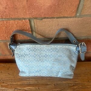 Coach Light Blue Shoulder Bag